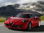 Automobilis Alfa Romeo 4C nuotrauka, charakteristikos
