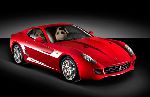 Avtomobíl Ferrari 599 kupe značilnosti, fotografija