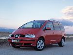 Automobil (samovoz) SEAT Alhambra monovolumen (miniven) karakteristike, foto