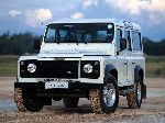 Automašīna Land Rover Defender bezceļu īpašības, foto
