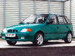 Automobile Subaru Justy hatchback characteristics, photo 3