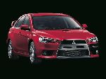 Automobil Mitsubishi Lancer Evolution sedan egenskaber, foto 1