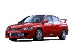 Automašīna Mitsubishi Lancer Evolution sedans īpašības, foto 4