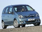 Automobile Opel Meriva minivan characteristics, photo