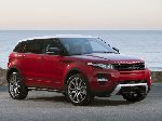 Аўтамабіль Land Rover Range Rover Evoque пазадарожнік характарыстыкі, фотаздымак