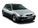 Automobilis Citroen Saxo hečbekas charakteristikos, nuotrauka