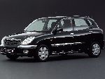 Otomobil Daihatsu Sirion hatchback karakteristik, foto