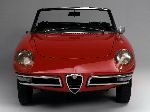 Automobil Alfa Romeo Spider kabriolet vlastnosti, fotografie