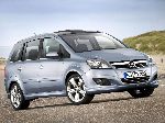 Avtomobil Opel Zafira mikrofurqon xüsusiyyətləri, foto şəkil
