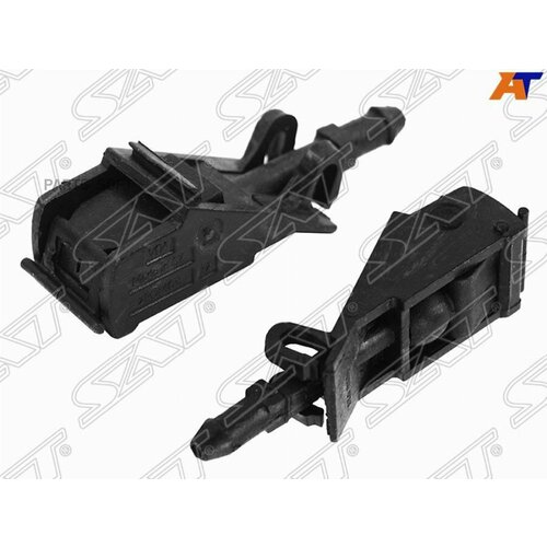 Форсунка омывателя лобового стекла VW POLO 01-/PASSAT B5 97-00/GOLF 97-03/TOUAREG 02-10/SKODA RAPID SAT ST6E0955985 фото