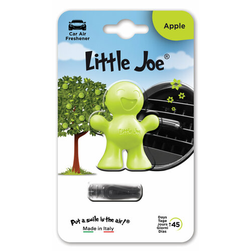 Ароматизатор в дефлектор улыбающийся человечек Little Joe Classic Apple, Яблоко фото