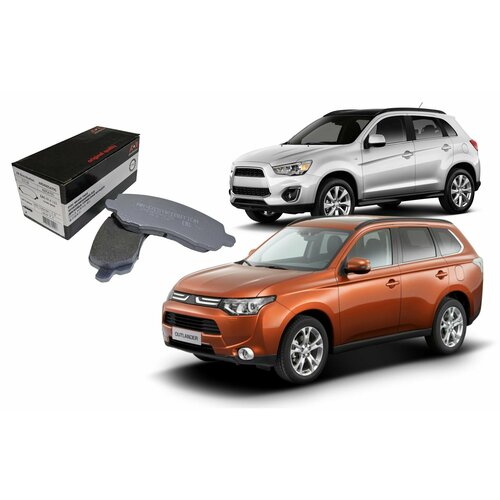 Колодки тормозные передние Mitsubishi ASX 2010-, Outlander III 2012-, Outlander XL 05-12 / OEM 4605A795 фото