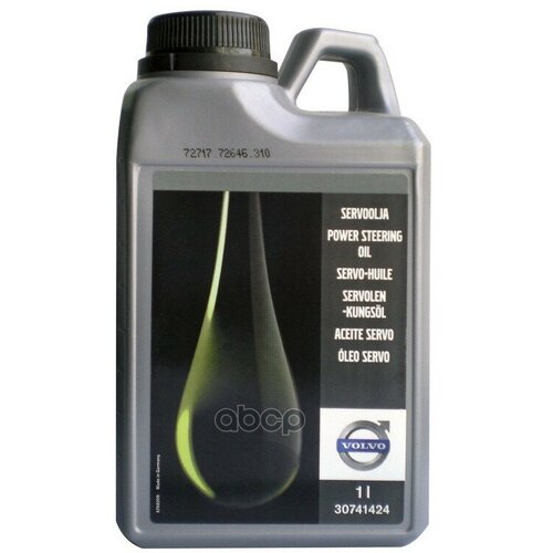 Жидкость Гидравлическая 1Л - Power Steering Oil Wsm-M2c204-A2 Зеленое VOLVO арт. 30741424 фото