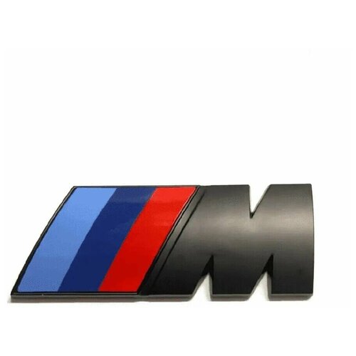 Эмблема шильдик на крыло BMW БМВ M 2 -штуки из металла цвет черный матовый фото