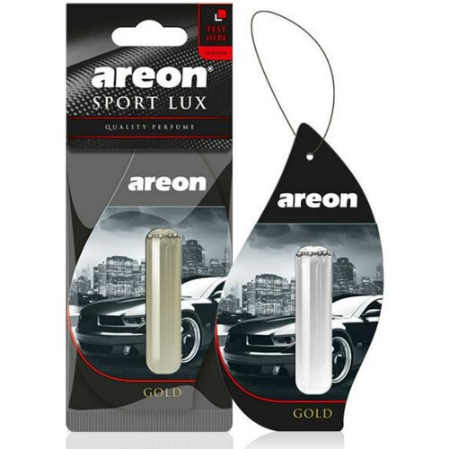 Ароматизатор на зеркало Areon Liquid lux жидкий, gold, 5 мл 704-LX-01 фото