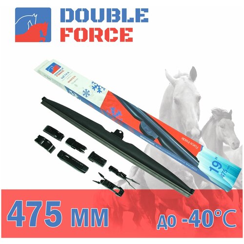 Щётка Каркасная Всесезонная, Длина Мм: 475 DOUBLE FORCE арт. dfw19 фото