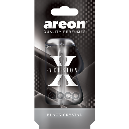 Ароматизатор AREON X-Ver REFRESHMENT Black Crystal (черный кристалл) 8,5 мл, 1шт / LCX01/ 704LCX01 фото