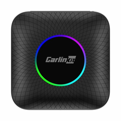 Автомобильный мультимедийный центр CarlinKit CarPlay Ambient QCM 6225 Android 13 - 4/64, Android 13, GPS, глонас, черный фото