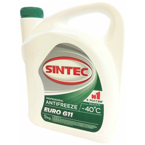 SINTEC 800523 антифриз SINTEC EURO G11 зеленый 5Л фото