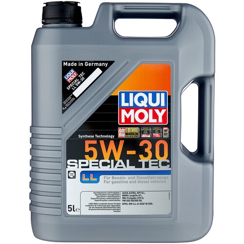 HC-синтетическое моторное масло LIQUI MOLY Special Tec LL 5W-30, 5 л, 1 шт. фото