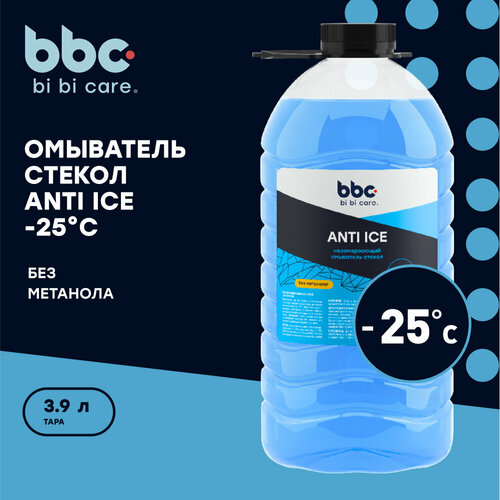 Жидкость стеклоомывающая зимняя -25 bi bi care, 3.9 л / 4035 фото