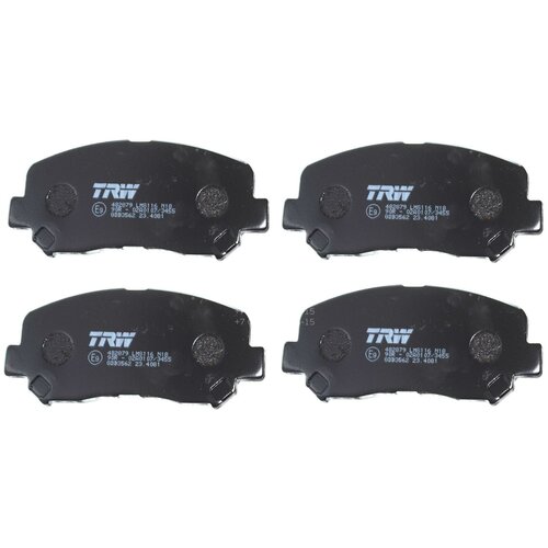 Дисковые тормозные колодки передние TRW GDB3562 для Nissan Z, Subaru XV, Mazda CX-5 (4 шт.) черный фото