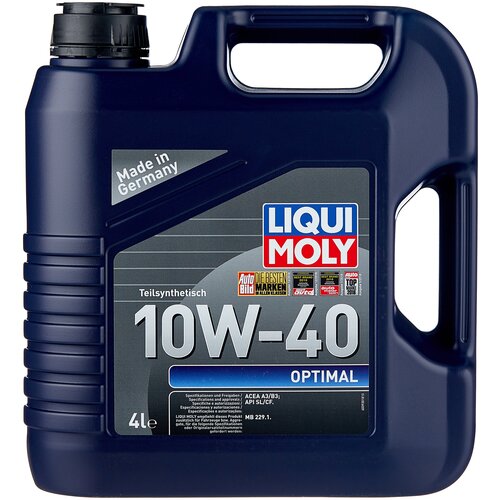 HC-синтетическое моторное масло LIQUI MOLY Optimal 10W-40, 4 л, 1 шт. фото