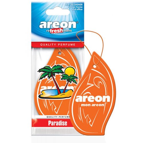 Ароматизатор подвесной для автомобиля Areon Refreshment DR15 Paradise/Рай фото