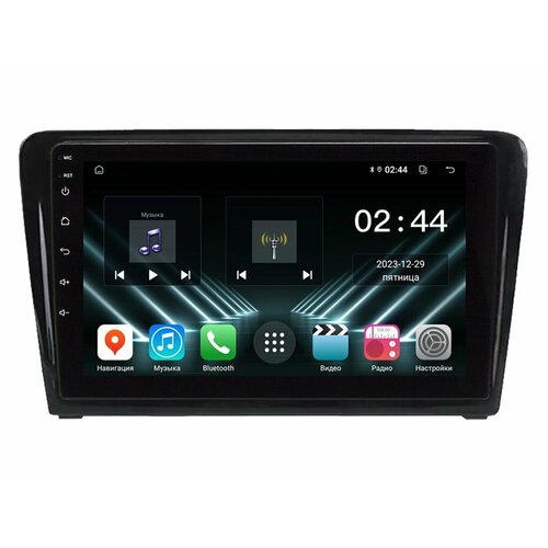 Штатная магнитола Skoda Rapid Spaceback 12-20 UNISОN 2/32Gb IPS BT Wi-Fi CarPlay (3043-09A1) фото