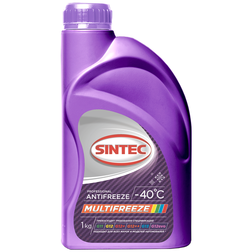 Антифриз SINTEC MULTIFREEZE 1 л, 1 уп. фото