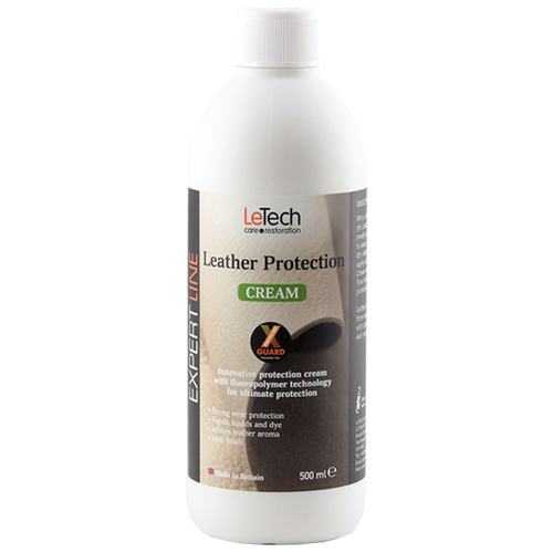 LeTech Крем для кожи салона автомобиля  Leather Protection Cream, 0.5 л, 500 г, прозрачный фото