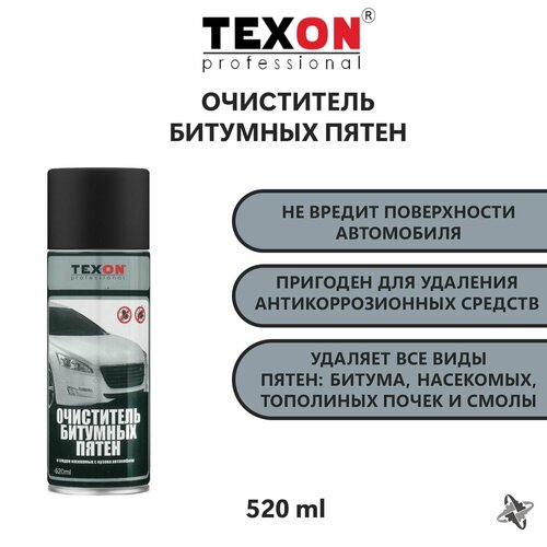 Очиститель битумных пятен и насекомых TEXON 520 мл фото