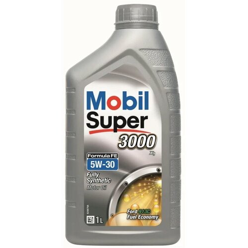 Синтетическое моторное масло Mobil Super 3000 x1 Formula FE 5w-30, 1л фото