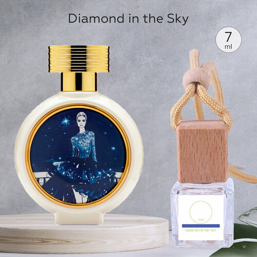 Gratus Parfum Diamond in the Sky 7 мл / Ароматизатор в машину / Автопарфюм для автомобиля / Вонючка в машину фото