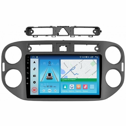 Магнитола Epic T18 Volkswagen Tiguan 1 2007-2011, Golf Plus 2004-2014 - Android 12 - Процессор 8 ядерный - Память 4+64Gb - Carplay - DSP - 4G(Sim) фото