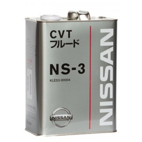 Масло трансмиссионное Nissan NS-3 CVT Fluid, 4 л фото