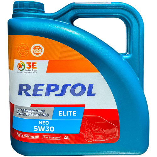 Моторное масло REPSOL ELITE NEO 5W-30 синтетическое 4л фото