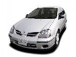 Otomobil Nissan Tino karakteristik, foto