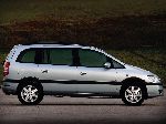 Automobil Chevrolet Zafira charakteristiky, fotografie 3