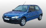 снимка 7 Кола Peugeot 106 Хачбек 3-врата (1 поколение [рестайлинг] 1996 2003)
