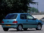 fotosurat 9 Avtomobil Peugeot 106 Xetchbek 5-eshik (1 avlod [restyling] 1996 2003)