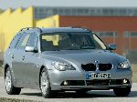 Otomobil BMW 5 serie gerobak karakteristik, foto 7