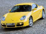 Otomobil Porsche Cayman coupe karakteristik, foto