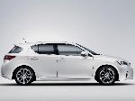 kuva 8 Auto Lexus CT Hatchback 5-ovinen (1 sukupolvi 2010 2013)