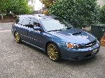 surat 13 Awtoulag Subaru Legacy Wagon (1 nesil 1989 1994)