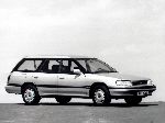 լուսանկար 28 Ավտոմեքենա Subaru Legacy վագոն (1 սերունդ 1989 1994)