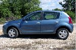 صورة فوتوغرافية 18 سيارة Dacia Sandero هاتشباك (1 جيل 2008 2012)