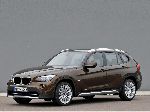 Automobile BMW X1 offroad characteristics, photo