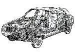 Auto Renault 14 ominaisuudet, kuva