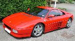 Automobile Ferrari 348 coupe characteristics, photo